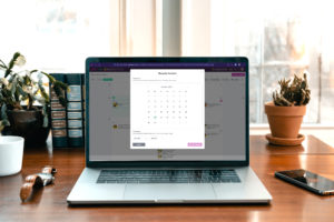 Laptop screen showing the Recycle Post feature in Gain