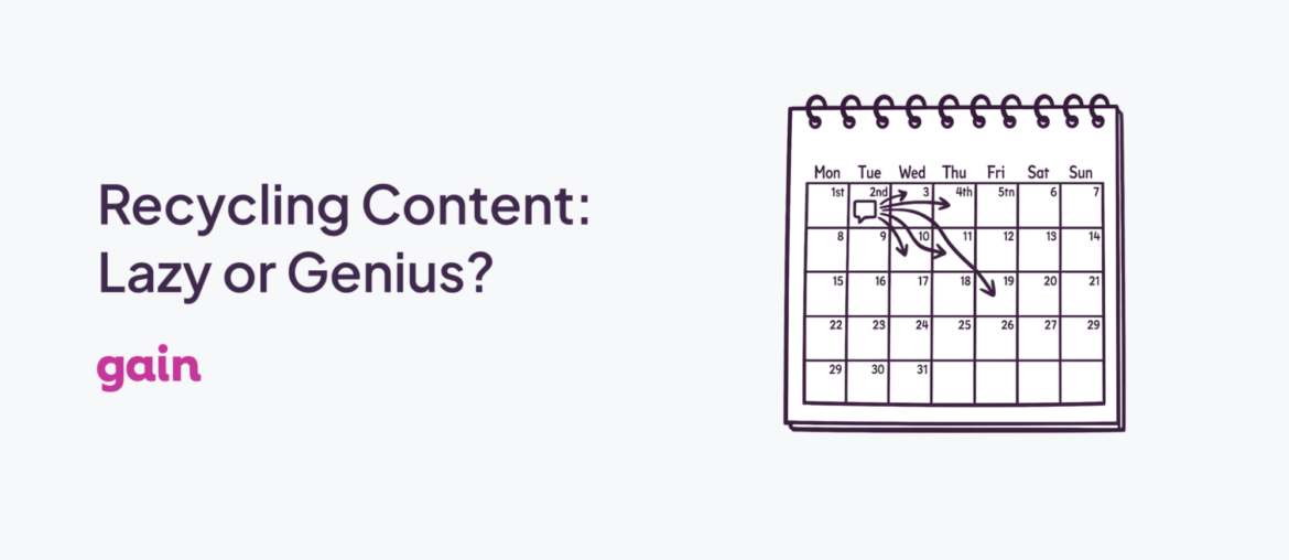 content recycling