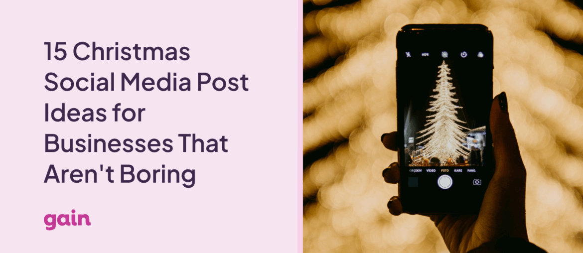 christmas social media ideas