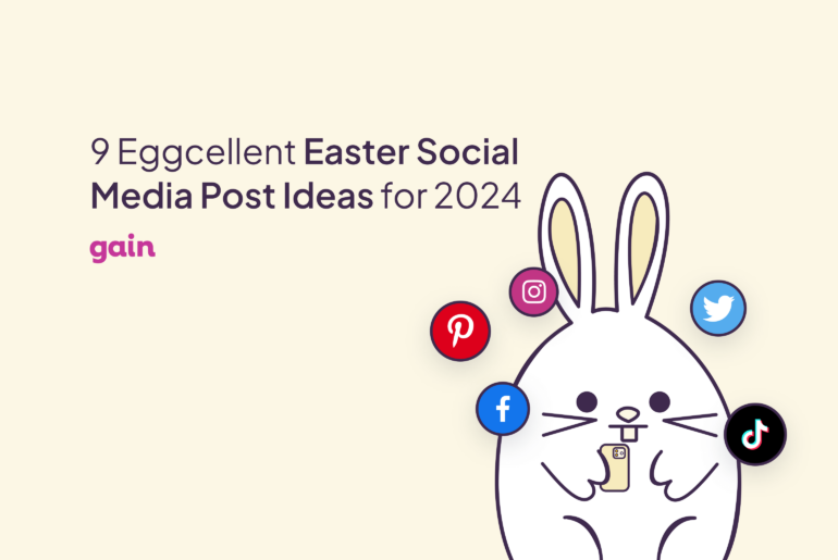 Easter social media post ideas