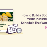 social media publishing schedule