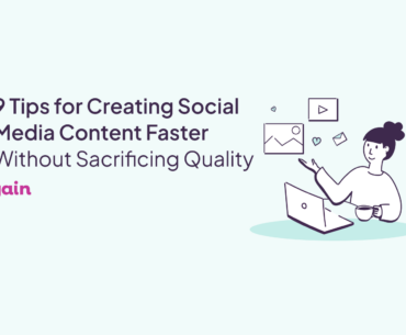 how to create social media content faster