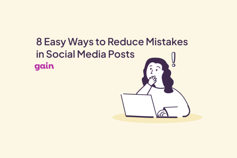 mistakes in social media posts