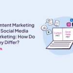 content marketing vs social media marketing