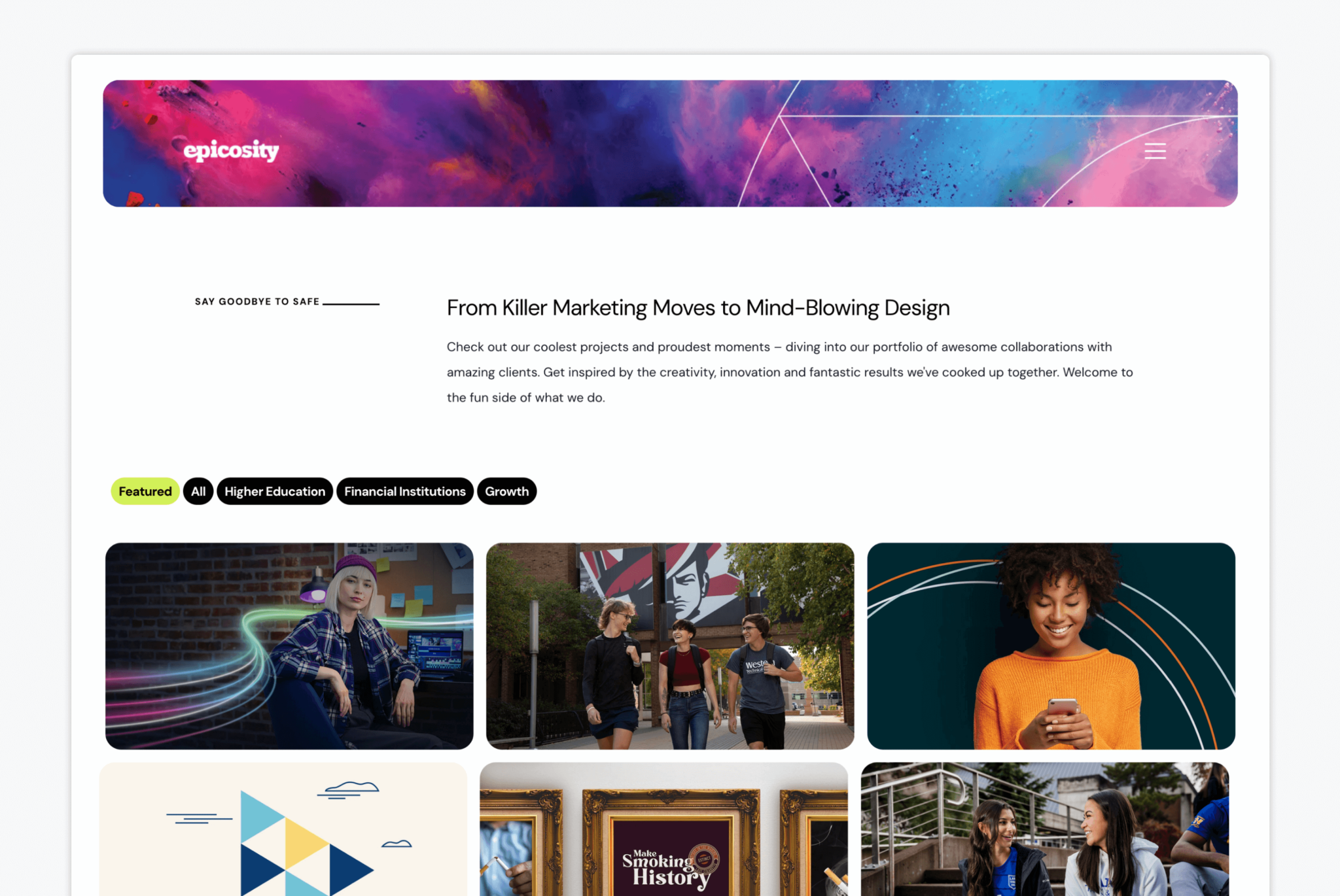 Creative Agency Examples 6 Tips for Building a Creative Agency Portfolio That Wins Clients - The ...