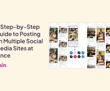 how to post on multiple social media at once