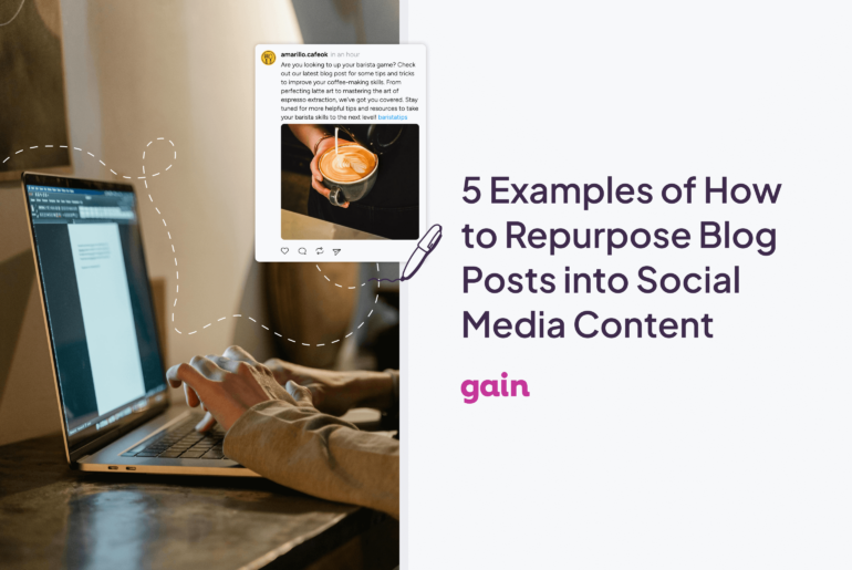 repurpose blog content into social media posts