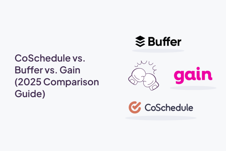 coschedule vs buffer vs gain