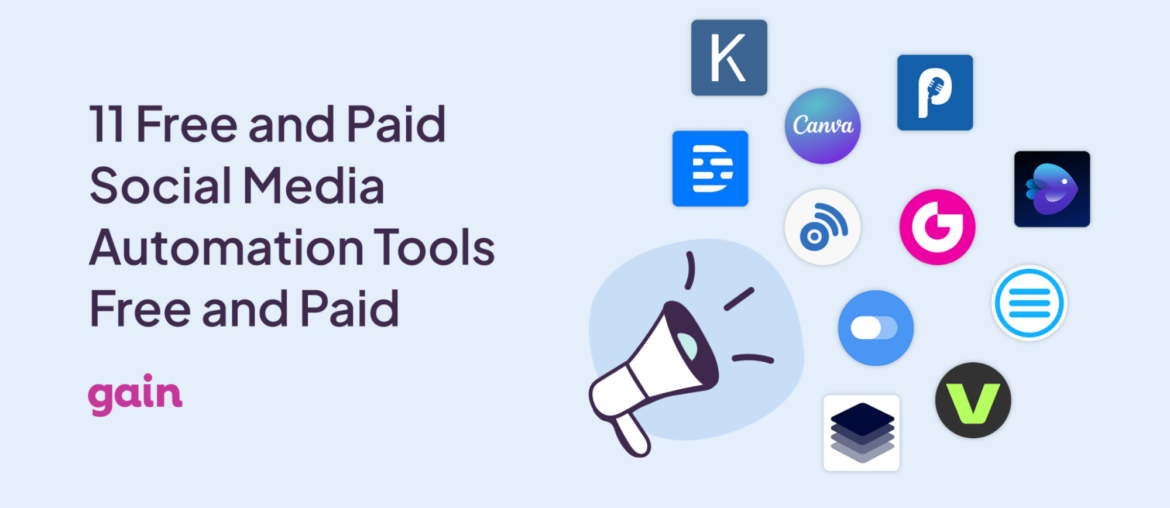 logos of social media automation tools