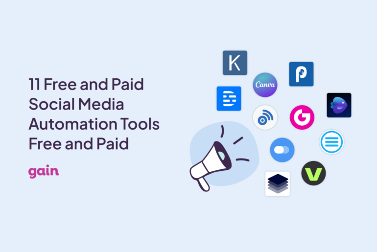 logos of social media automation tools