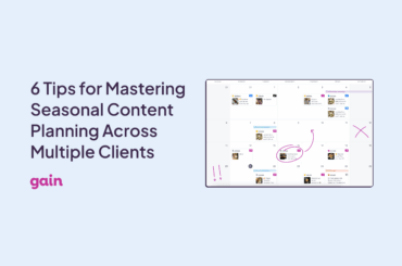 seasonal content planning