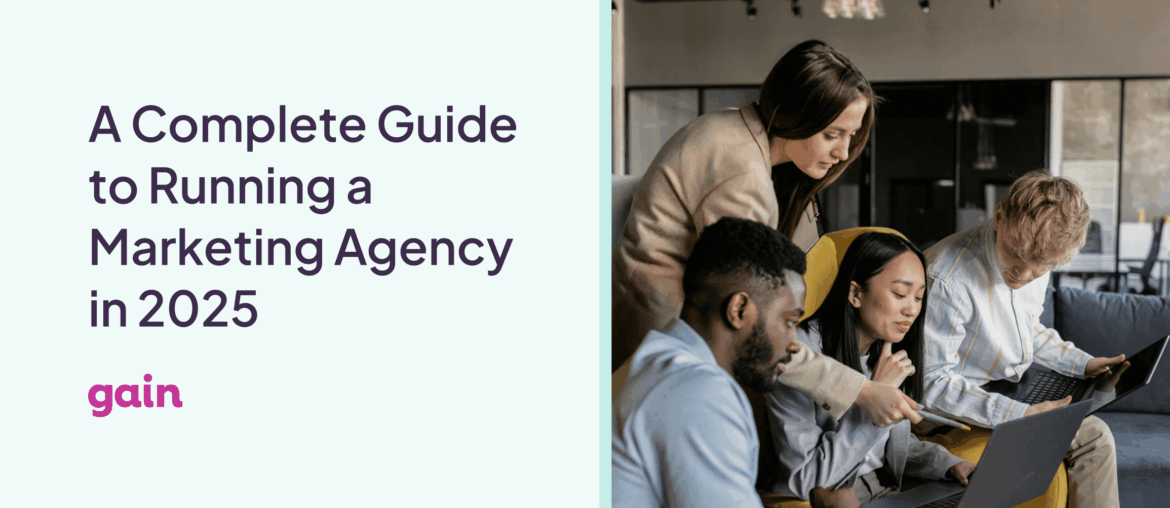 running a marketing agency