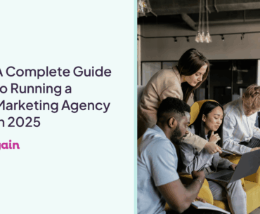 running a marketing agency