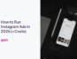 how to run Instagram ads