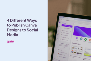 how to publish canva designs to social media