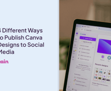how to publish canva designs to social media
