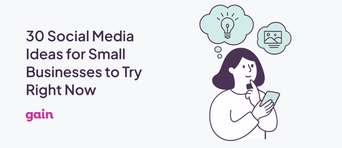 social media ideas for small businesses