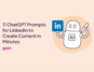 chatgpt prompts for linkedin