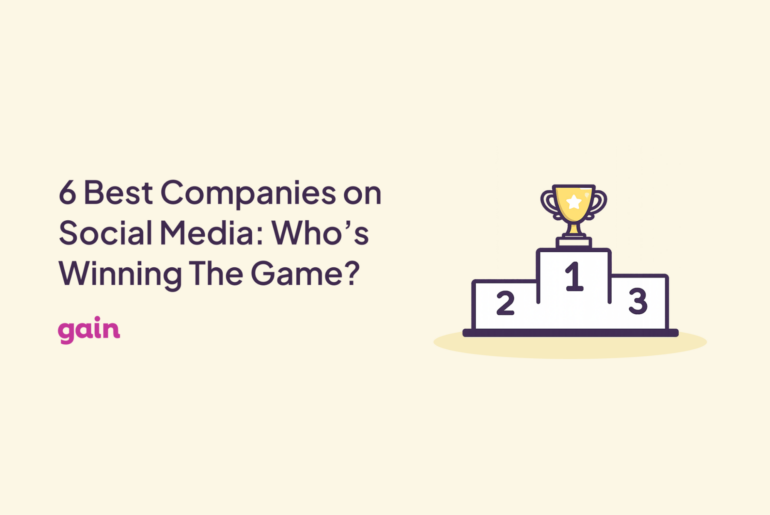 best companies on social media