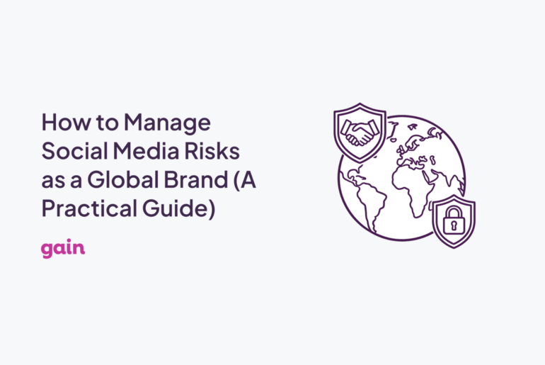 how to manage social media risks