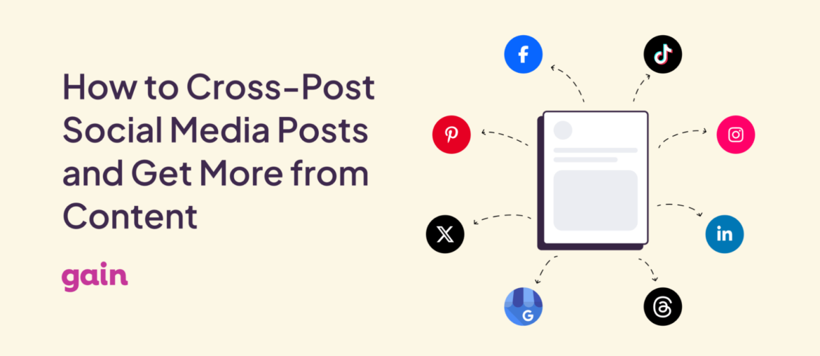 crossposting social media content
