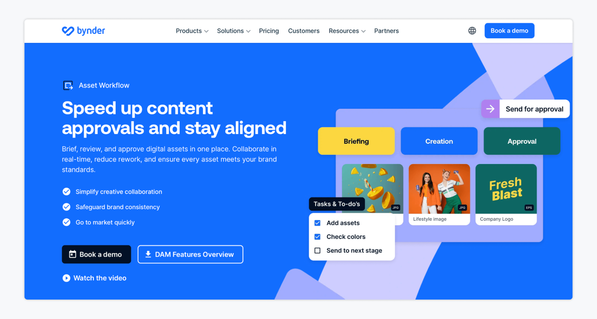 bynder asset workflow