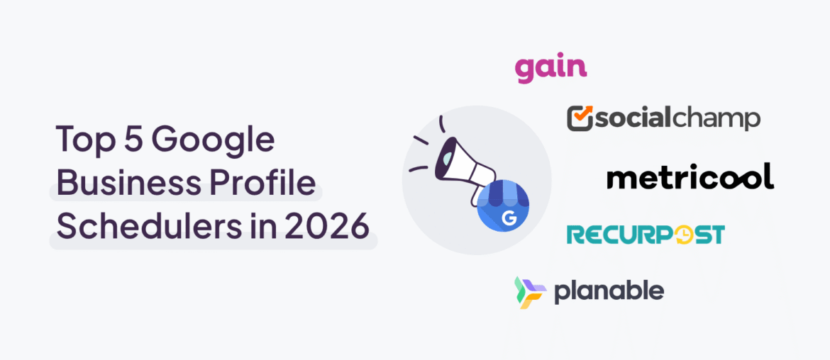 google business profile schedulers
