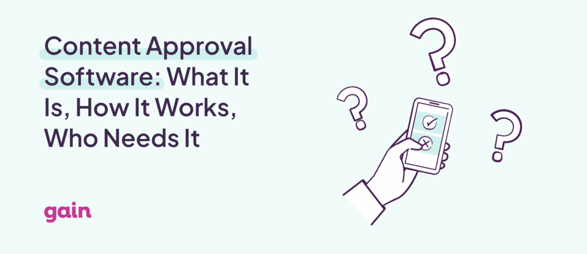 what is content approval software